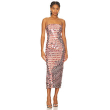 Load image into Gallery viewer, MANEE Sequin Midi Dress