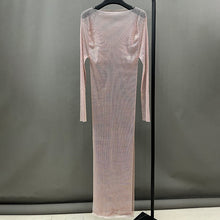 Load image into Gallery viewer, CATTLEGRET Mesh Crystal Dress