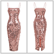 Load image into Gallery viewer, MANEE Sequin Midi Dress