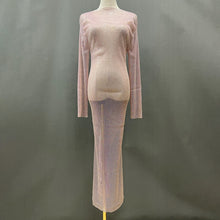 Load image into Gallery viewer, CATTLEGRET Mesh Crystal Dress