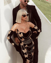 Load image into Gallery viewer, APHRODITE Velvet Glove Long Dress