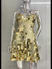 Load image into Gallery viewer, SVEA JOSEPHY Mirror Mini Dress