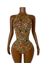Load image into Gallery viewer, JINAN Rhinestone Bodysuit