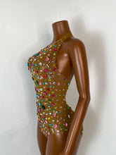 Load image into Gallery viewer, JINAN Rhinestone Bodysuit
