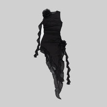 Load image into Gallery viewer, PELICAN Ruffled Mesh Dress