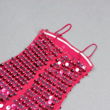 Load image into Gallery viewer, VICKY Sequin Ankle Dress