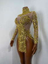 Load image into Gallery viewer, SHENZHEN Sequinned Mini Dress