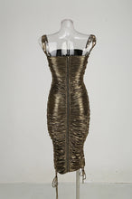 Load image into Gallery viewer, MAGGIE LAUBSER Drape Mid Dress