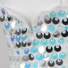 Load image into Gallery viewer, VICKY Sequin Ankle Dress