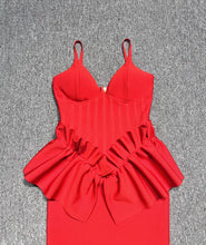 Load image into Gallery viewer, GRAVELROOT Midi Bandage Dress