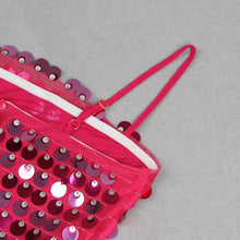 Load image into Gallery viewer, VICKY Sequin Ankle Dress