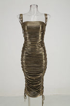 Load image into Gallery viewer, MAGGIE LAUBSER Drape Mid Dress