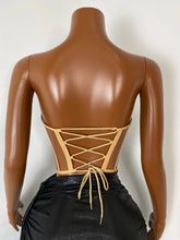 Load image into Gallery viewer, CHENGDU Metallic Corset Set