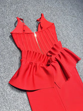 Load image into Gallery viewer, GRAVELROOT Midi Bandage Dress