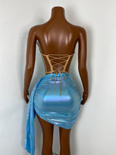 Load image into Gallery viewer, CHENGDU Metallic Corset Set