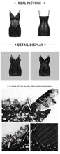 Load image into Gallery viewer, GUILLEMOT Beaded Mini Dress