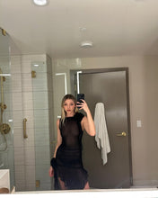 Load image into Gallery viewer, PELICAN Ruffled Mesh Dress