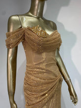 Load image into Gallery viewer, FEVERFEW Crystal Long Dress