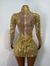Load image into Gallery viewer, SHENZHEN Sequinned Mini Dress