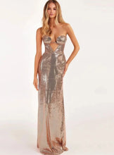 Load image into Gallery viewer, BURMILLIA Sequin Long Dress
