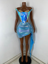 Load image into Gallery viewer, CHENGDU Metallic Corset Set