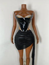 Load image into Gallery viewer, CHENGDU Metallic Corset Set