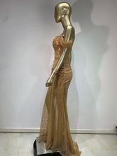 Load image into Gallery viewer, FEVERFEW Crystal Long Dress