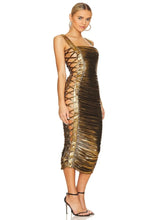 Load image into Gallery viewer, MAGGIE LAUBSER Drape Mid Dress