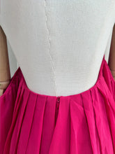 Load image into Gallery viewer, URUMQI Hot Pink Off-Shoulder Mini with Halter Neck Ring