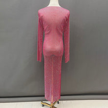 Load image into Gallery viewer, CATTLEGRET Mesh Crystal Dress