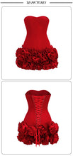 Load image into Gallery viewer, ROBYNN NESBITT Ruffle Floral Mini Dress