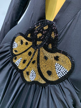 Load image into Gallery viewer, HEFEI Black Plunging Gown