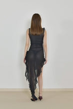 Load image into Gallery viewer, PELICAN Ruffled Mesh Dress