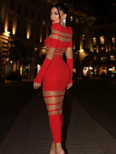 Load image into Gallery viewer, MARY ELIZABETH Ankle Bandage Dress