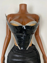 Load image into Gallery viewer, CHENGDU Metallic Corset Set