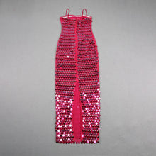 Load image into Gallery viewer, VICKY Sequin Ankle Dress