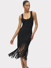 Load image into Gallery viewer, GOLDENROD Bandage Tassel Midi