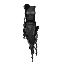 Load image into Gallery viewer, PELICAN Ruffled Mesh Dress