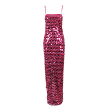 Load image into Gallery viewer, VICKY Sequin Ankle Dress