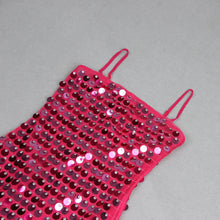 Load image into Gallery viewer, VICKY Sequin Ankle Dress