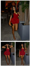 Load image into Gallery viewer, ROBYNN NESBITT Ruffle Floral Mini Dress