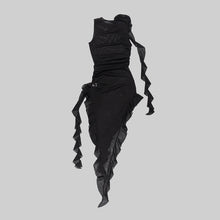 Load image into Gallery viewer, PELICAN Ruffled Mesh Dress