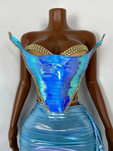 Load image into Gallery viewer, CHENGDU Metallic Corset Set