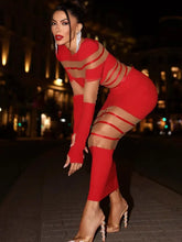Load image into Gallery viewer, MARY ELIZABETH Ankle Bandage Dress