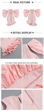 Load image into Gallery viewer, SOKOKE Puff Sleeve Mini Dress