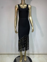 Load image into Gallery viewer, GOLDENROD Bandage Tassel Midi