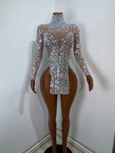 Load image into Gallery viewer, SHENZHEN Sequinned Mini Dress