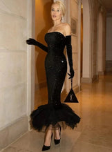 Load image into Gallery viewer, BURMA Sequin Midi w/ Gloves