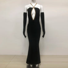 Load image into Gallery viewer, HYSSOP Bandage Ankle Dress