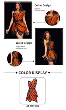 Load image into Gallery viewer, STORK Butterfly Mini Dress